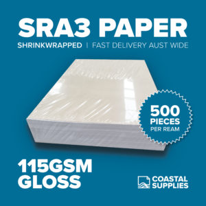 115gsm Gloss SRA3 Paper (500 Sheets)