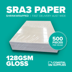 128gsm Gloss SRA3 Paper (500 Sheets)