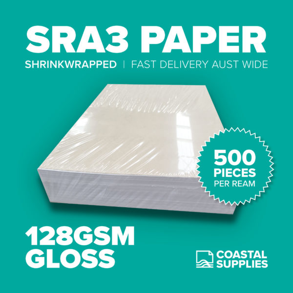 128gsm Gloss SRA3 Paper