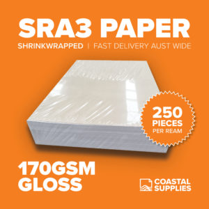 170gsm Gloss SRA3 Paper (250 Sheets)