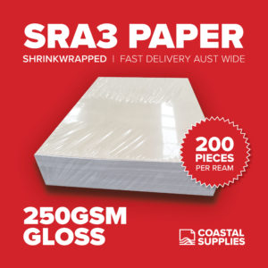 250gsm Gloss SRA3 Paper (200 Sheets)