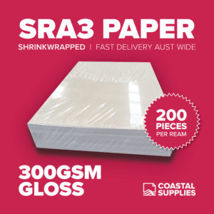 300gsm Gloss SRA3 Paper (200 Sheets)