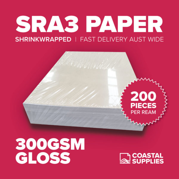 300gsm Gloss SRA3 Paper