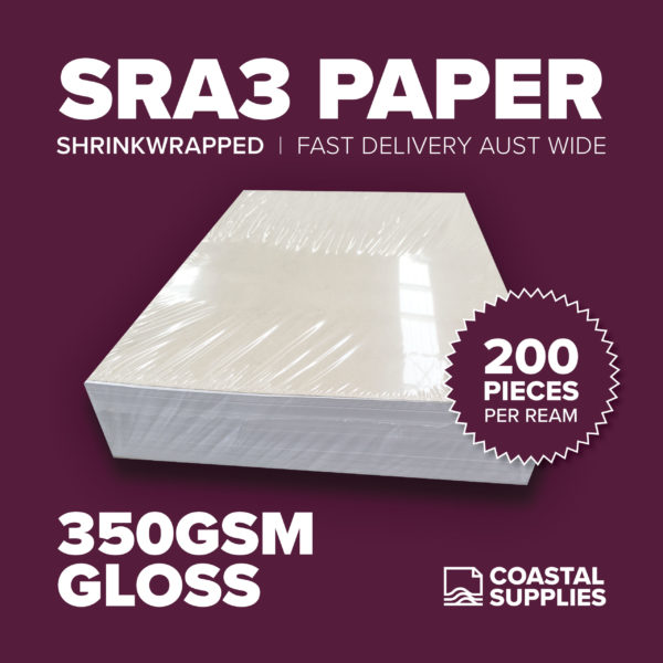 350gsm Gloss SRA3 Paper