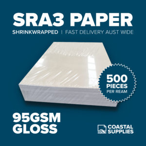 95gsm Gloss SRA3 Paper (500 Sheets)