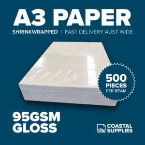 95gsm Gloss A3 Paper (500 Sheets)