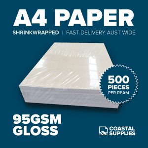 95gsm Gloss A4 Paper<br>(500 Sheets)