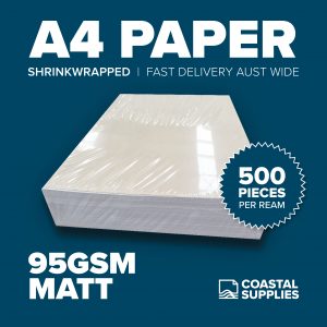 95gsm Matt A4 Paper<br>(500 Sheets)